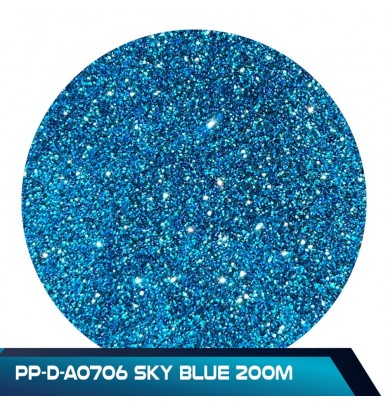 Tinta com lantejoulas