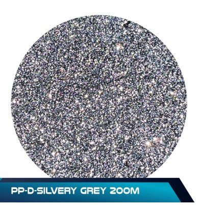 Tinta com lantejoulas