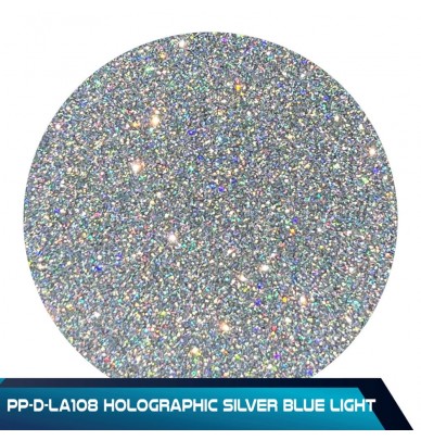 Tinta com lantejoulas