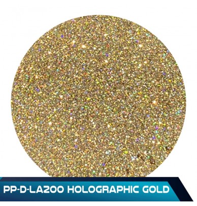 Tinta com lantejoulas