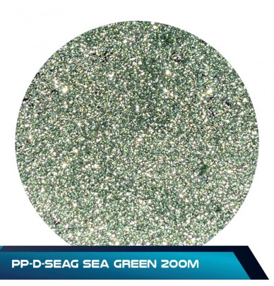 Tinta com lantejoulas