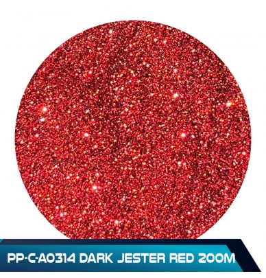 Tinta com lantejoulas