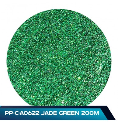 Tinta com lantejoulas