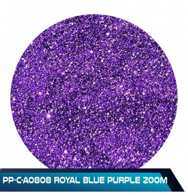 Tinta com lantejoulas