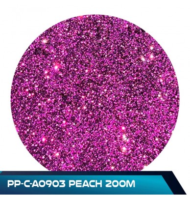 Tinta com lantejoulas