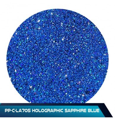 Tinta com lantejoulas