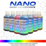 Tintas Candy concentradas Nano para pintura carroçaria – 14 cores resistentes aos UV