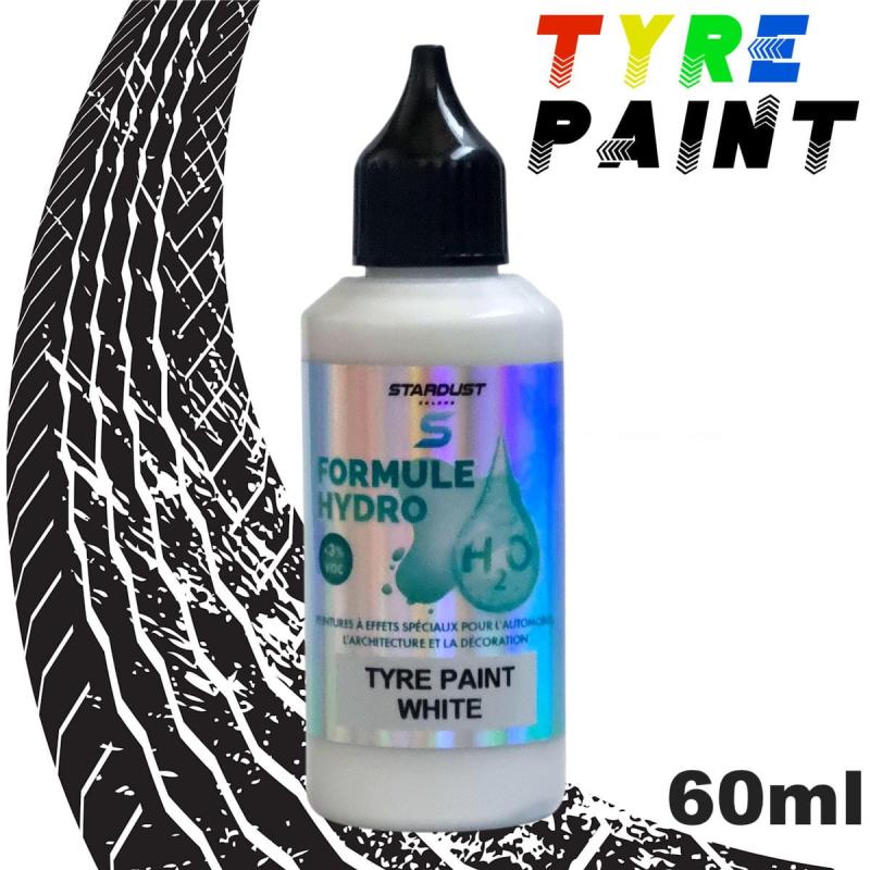 Tintas para pneus TYRES COLORS – para a personalização de pneus