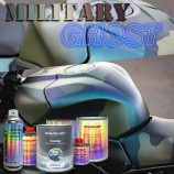 Kit de pintura para motos com efeito MILITARY GHOST - 16 combinações