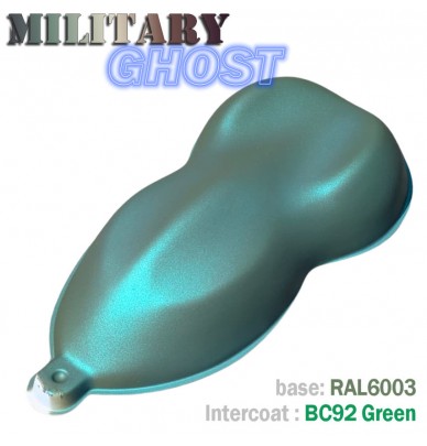 Kit de pintura para motos com efeito MILITARY GHOST - 16 combinações