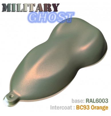 Kit de pintura para motos com efeito MILITARY GHOST - 16 combinações
