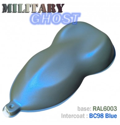 Kit de pintura para motos com efeito MILITARY GHOST - 16 combinações