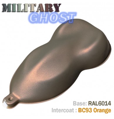 Kit de pintura para motos com efeito MILITARY GHOST - 16 combinações