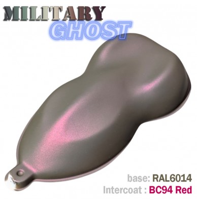 Kit de pintura para motos com efeito MILITARY GHOST - 16 combinações
