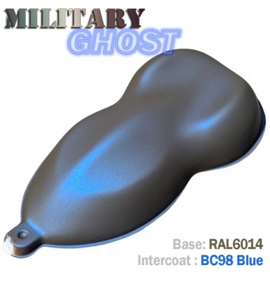 Kit de pintura para motos com efeito MILITARY GHOST - 16 combinações