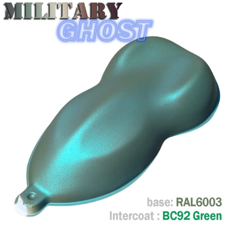 Kit de pintura para scooter com efeito MILITARY GHOST em aerossóis - 16 variantes