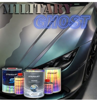 Kit de pintura para automóvel com efeito MILITARY GHOST - 16 combinações