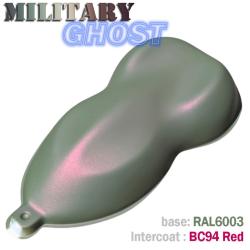 Kit de pintura para automóvel com efeito MILITARY GHOST - 16 combinações