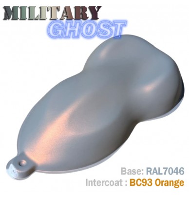 Kit de pintura para automóvel com efeito MILITARY GHOST - 16 combinações