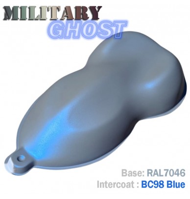 Kit de pintura para automóvel com efeito MILITARY GHOST - 16 combinações