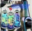 Kit de pintura para bicicleta com efeito MILITARY GHOST - 16 combinações