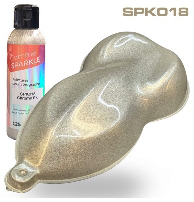 Tinta aerógrafo Metalizada SPARKLE