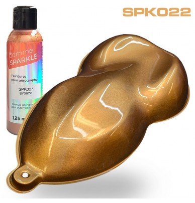 Tinta aerógrafo Metalizada SPARKLE