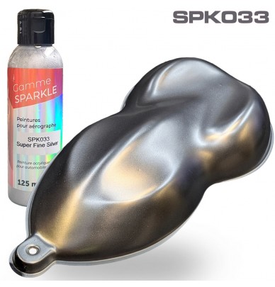 Tinta aerógrafo Metalizada SPARKLE