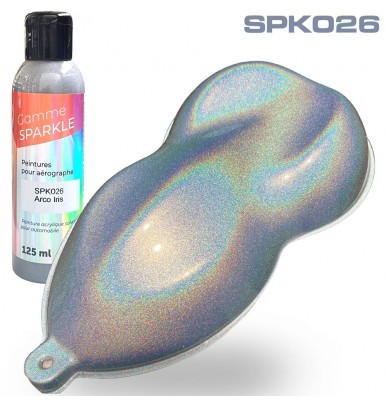 Peinture aérographe SPARKLE Color shift AQUA PINK 125ml