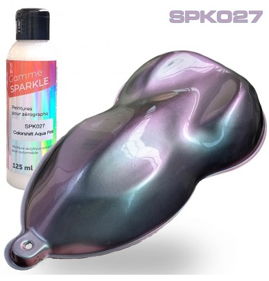 Peinture aérographe SPARKLE Color shift AQUA PINK 125ml