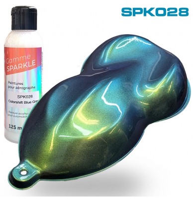 Peinture aérographe SPARKLE Color shift AQUA PINK 125ml