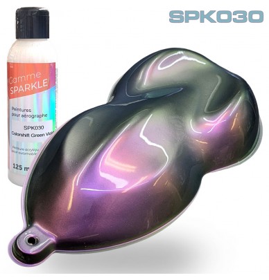 Peinture aérographe SPARKLE Color shift AQUA PINK 125ml
