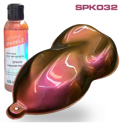 Peinture aérographe SPARKLE Color shift AQUA PINK 125ml