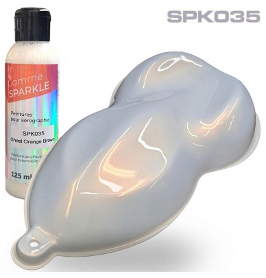 Tintas para aerógrafos cores de interferência GHOST – 9 cores com solventes gama SPARKLE