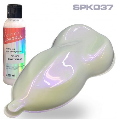 Tintas para aerógrafos cores de interferência GHOST – 9 cores com solventes gama SPARKLE