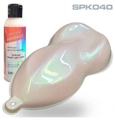 Tintas para aerógrafos cores de interferência GHOST – 9 cores com solventes gama SPARKLE