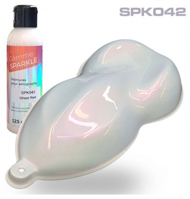 Tintas para aerógrafos cores de interferência GHOST – 9 cores com solventes gama SPARKLE