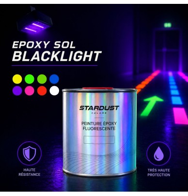 Tinta epóxi fluorescente invisível sob luz negra UV2329