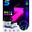 Tinta epóxi fluorescente invisível sob luz negra UV2329
