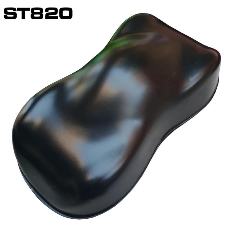 Kit completo de pintura para automóvel em preto mate profundo