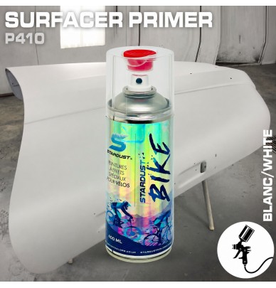 Primer nivelador para quadros de bicicleta em aerossol - Stardust Bike