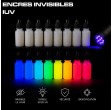 Tinta fluorescente invisível aos raios UV – Marcação discreta e segurança sob luz negra