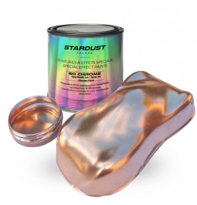 Tinta GoChrome ouro, bronze, cobre, platina