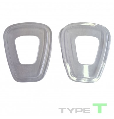 Suporte de fixação para pré-filtro de máscara respiratória para carroçaria automóvel
