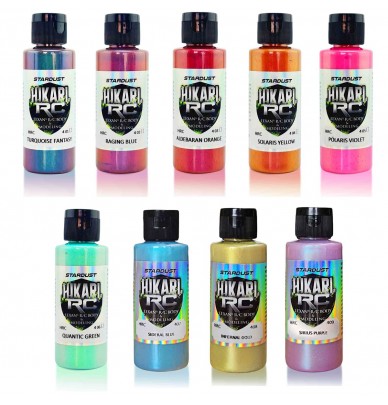 tinta que muda de cor para modelismo CR sobre lexan – HIKARI C/R