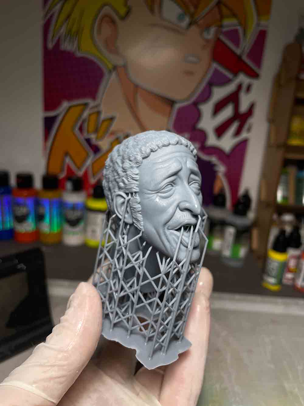 PINTAR IMPRESSAO 3D