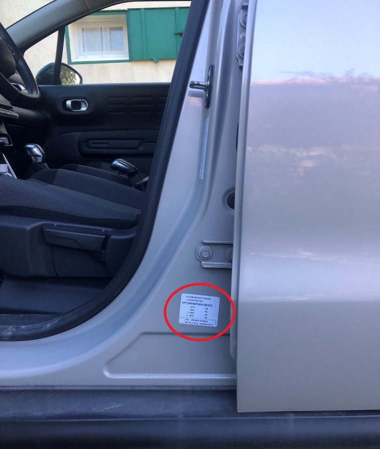 codigo de cor citroen