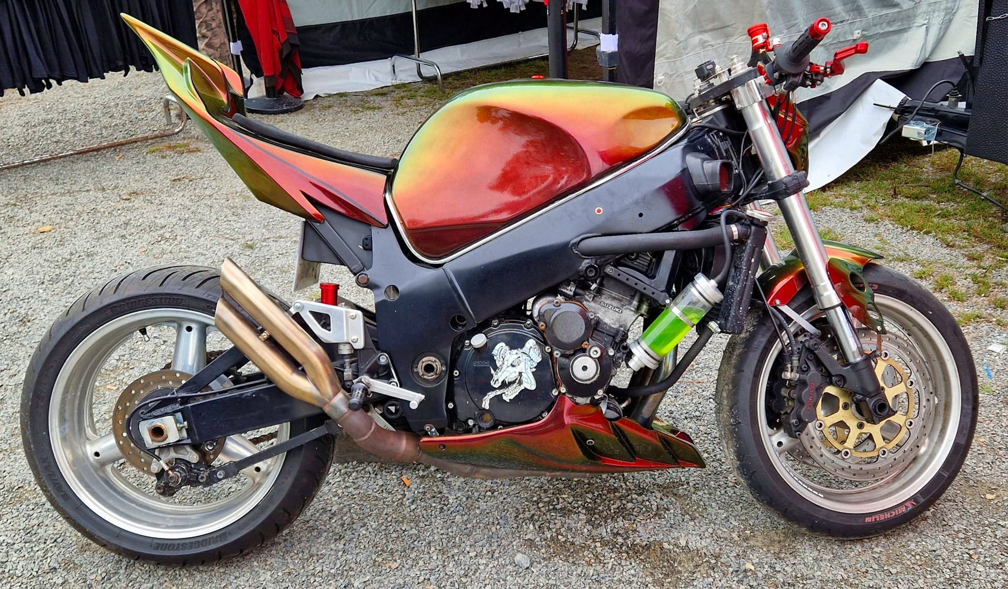 kit moto camaleão