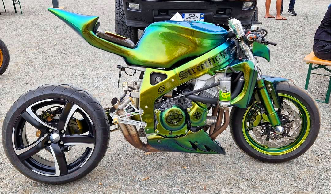 kit moto camaleão